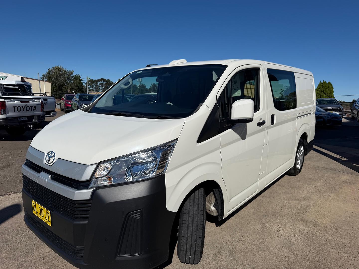 2024 Toyota Hiace LWB in White