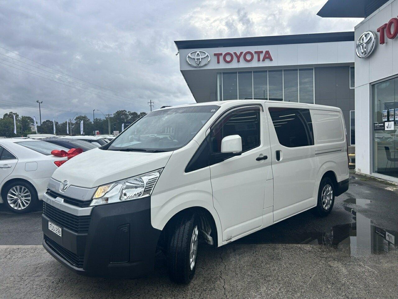 2020 Toyota Hiace LWB in White
