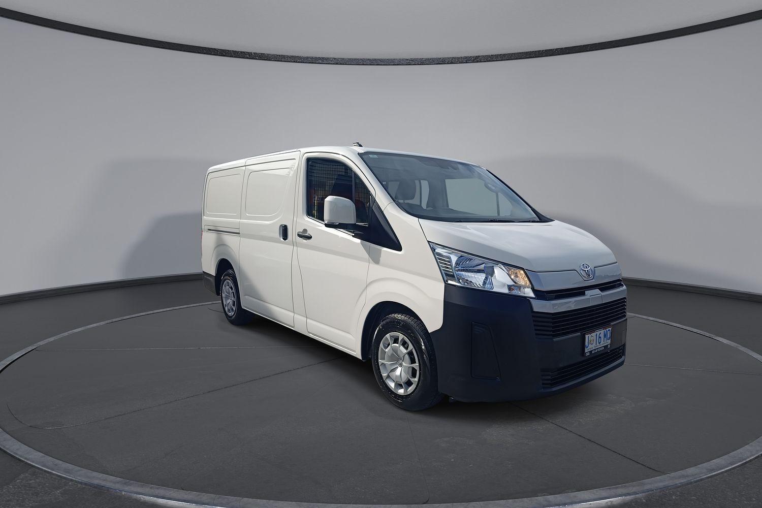 2021 Toyota Hiace LWB in White
