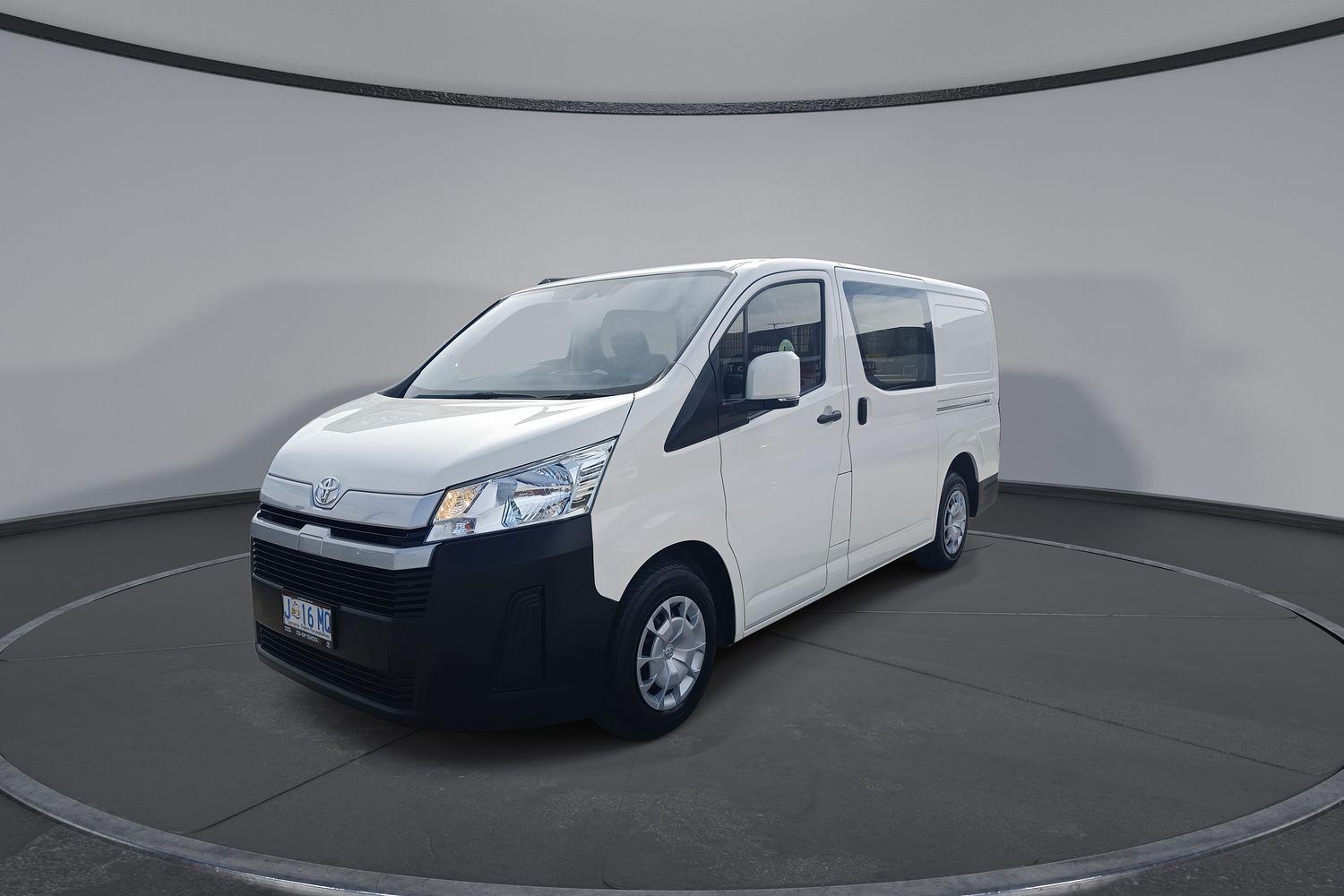 2021 Toyota Hiace LWB in White