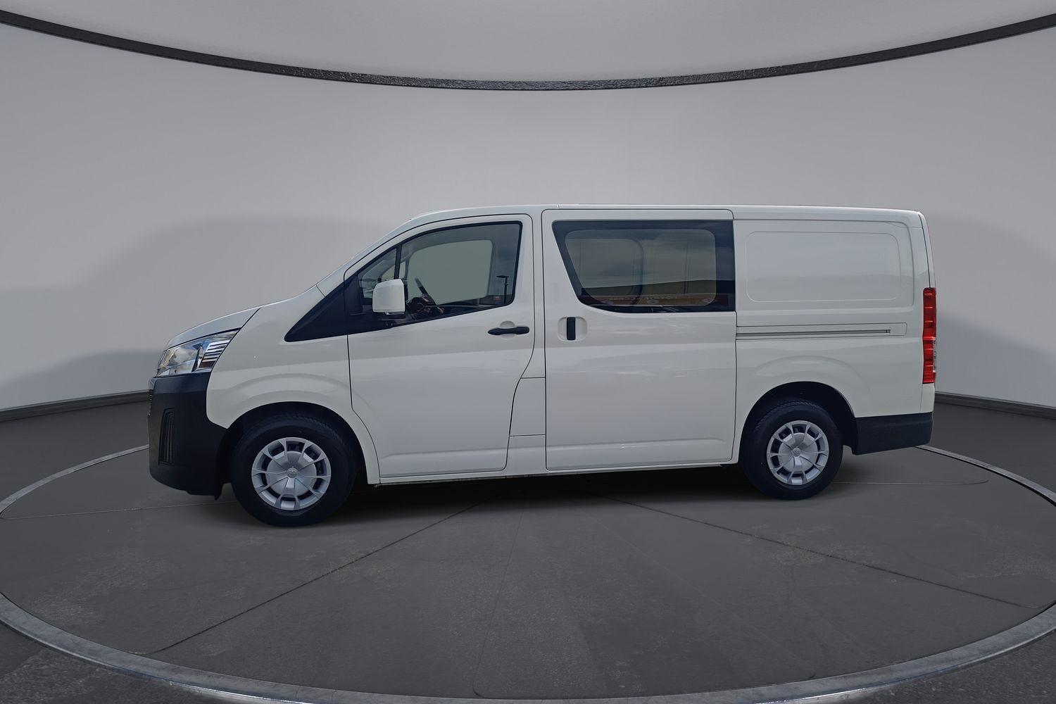 2021 Toyota Hiace LWB in White