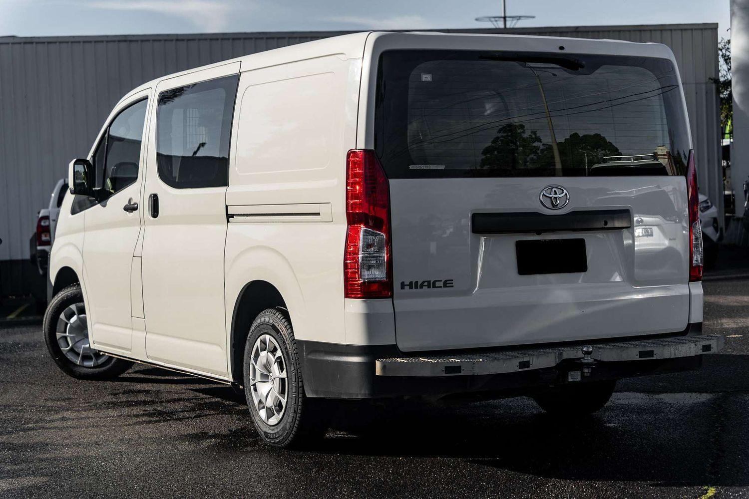 2021 Toyota Hiace LWB in White