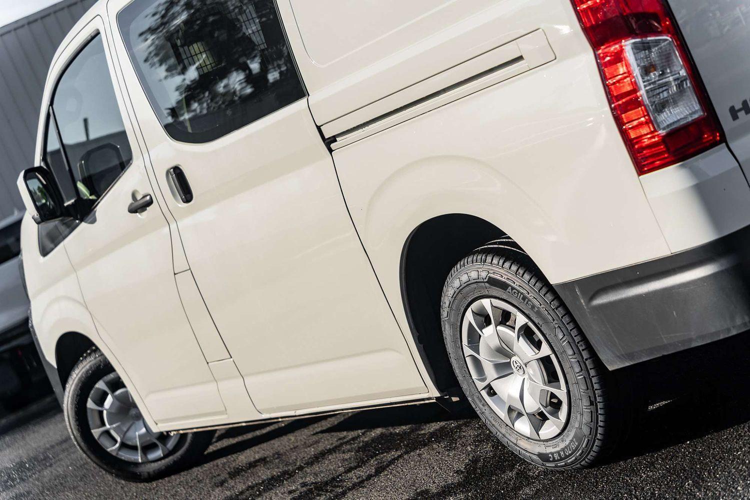 2021 Toyota Hiace LWB in White