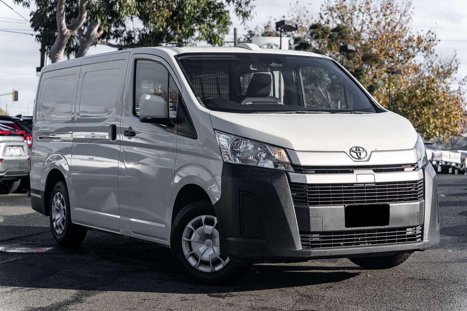 2021 Toyota Hiace LWB in White