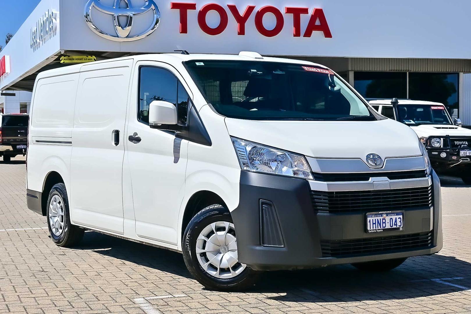 2021 Toyota Hiace LWB in White