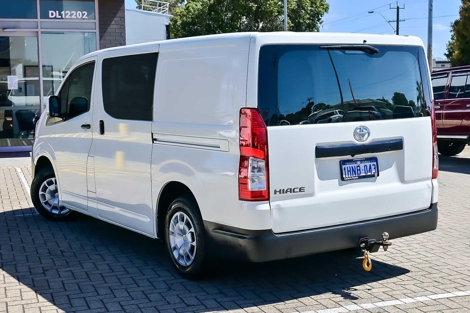 2021 Toyota Hiace LWB in White