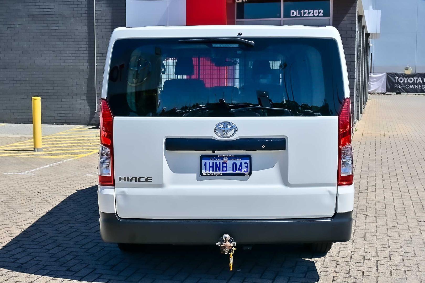2021 Toyota Hiace LWB in White