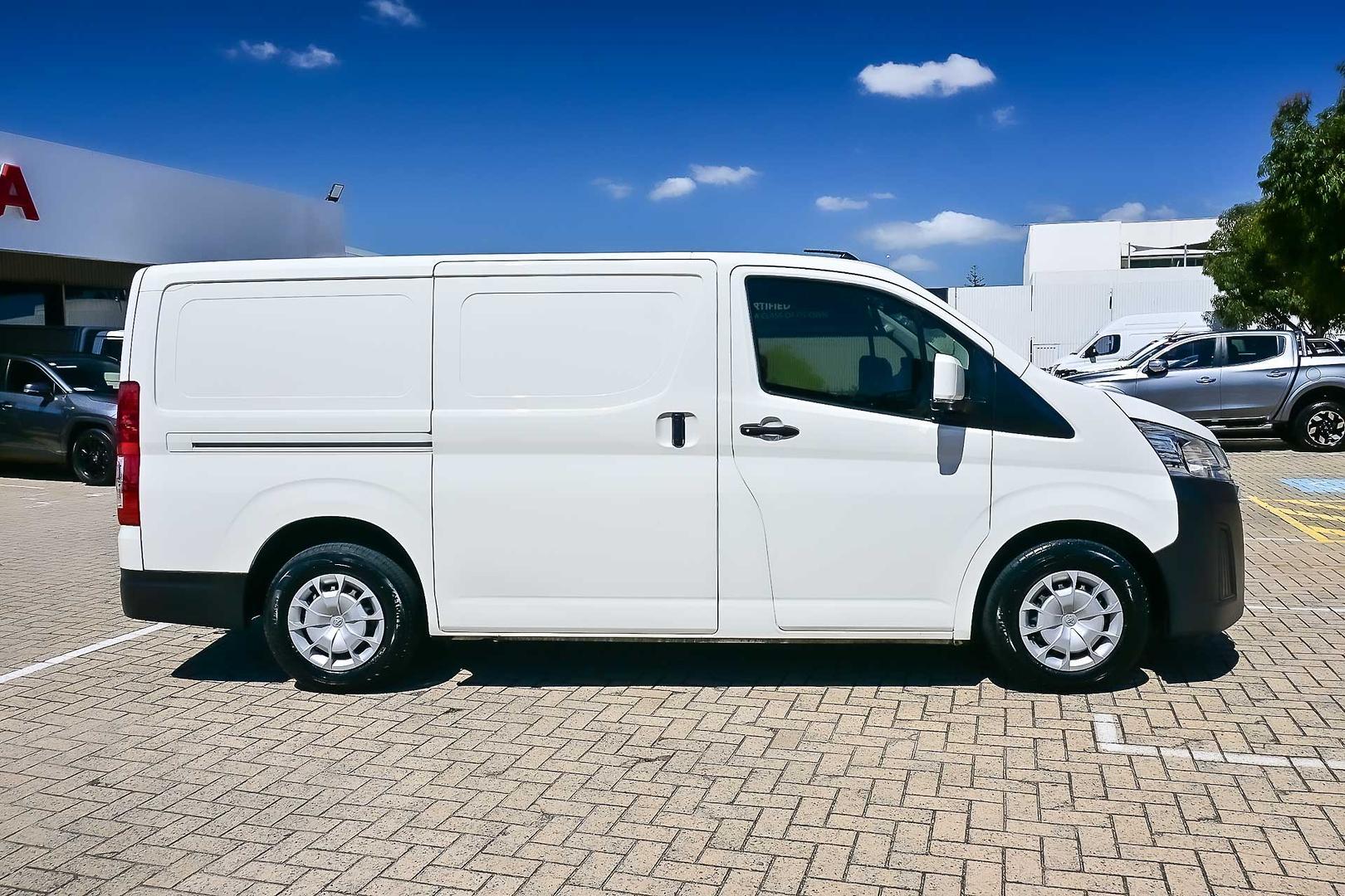 2021 Toyota Hiace LWB in White