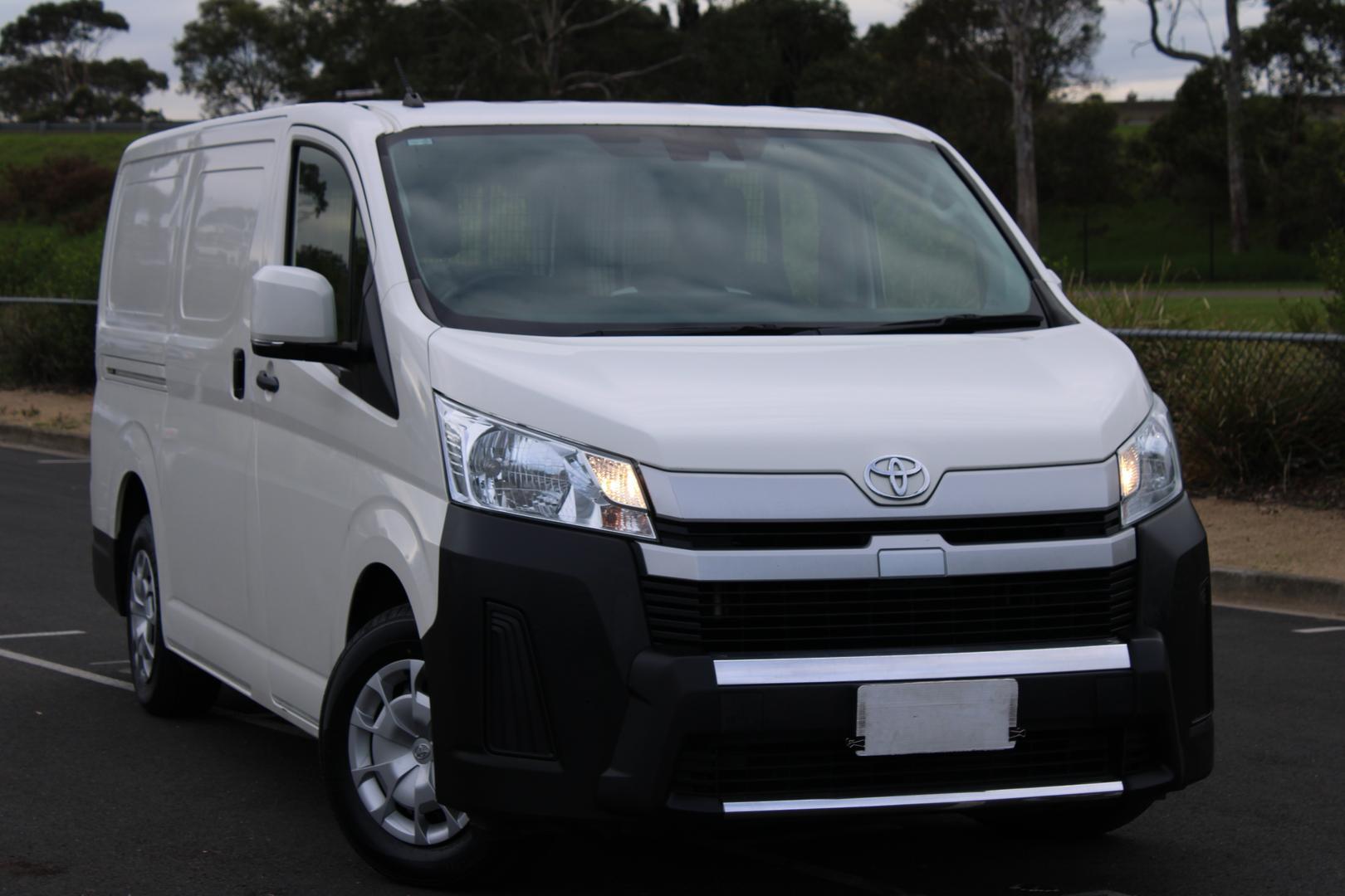 2021 Toyota Hiace LWB in White