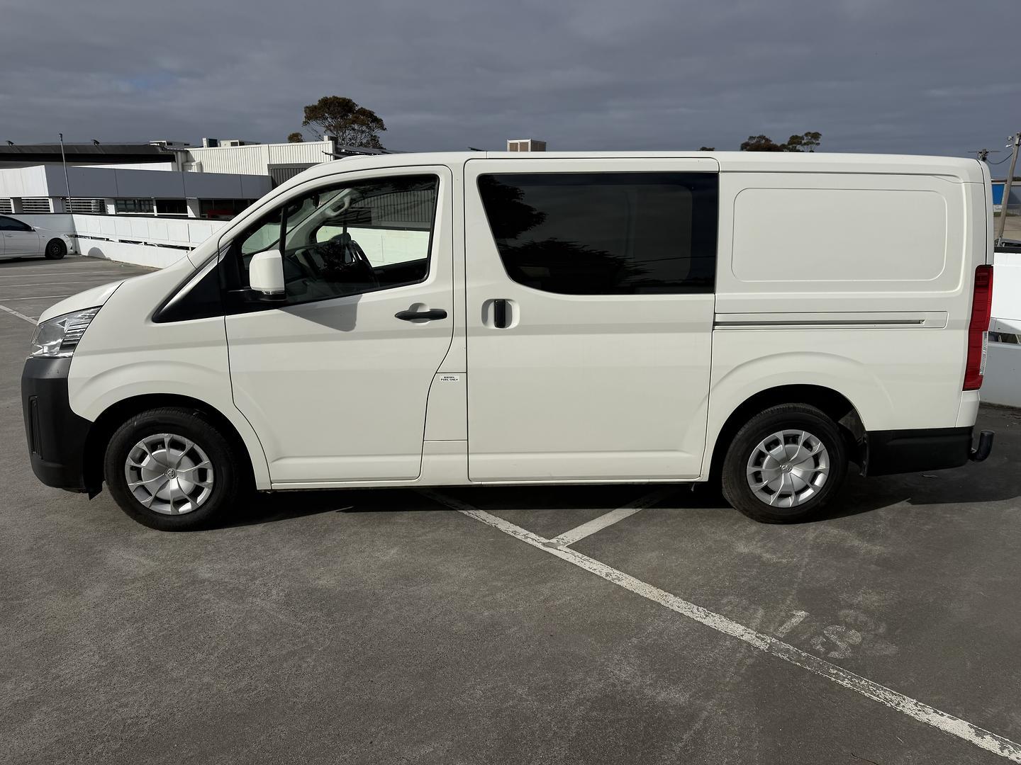 2022 Toyota Hiace LWB in White