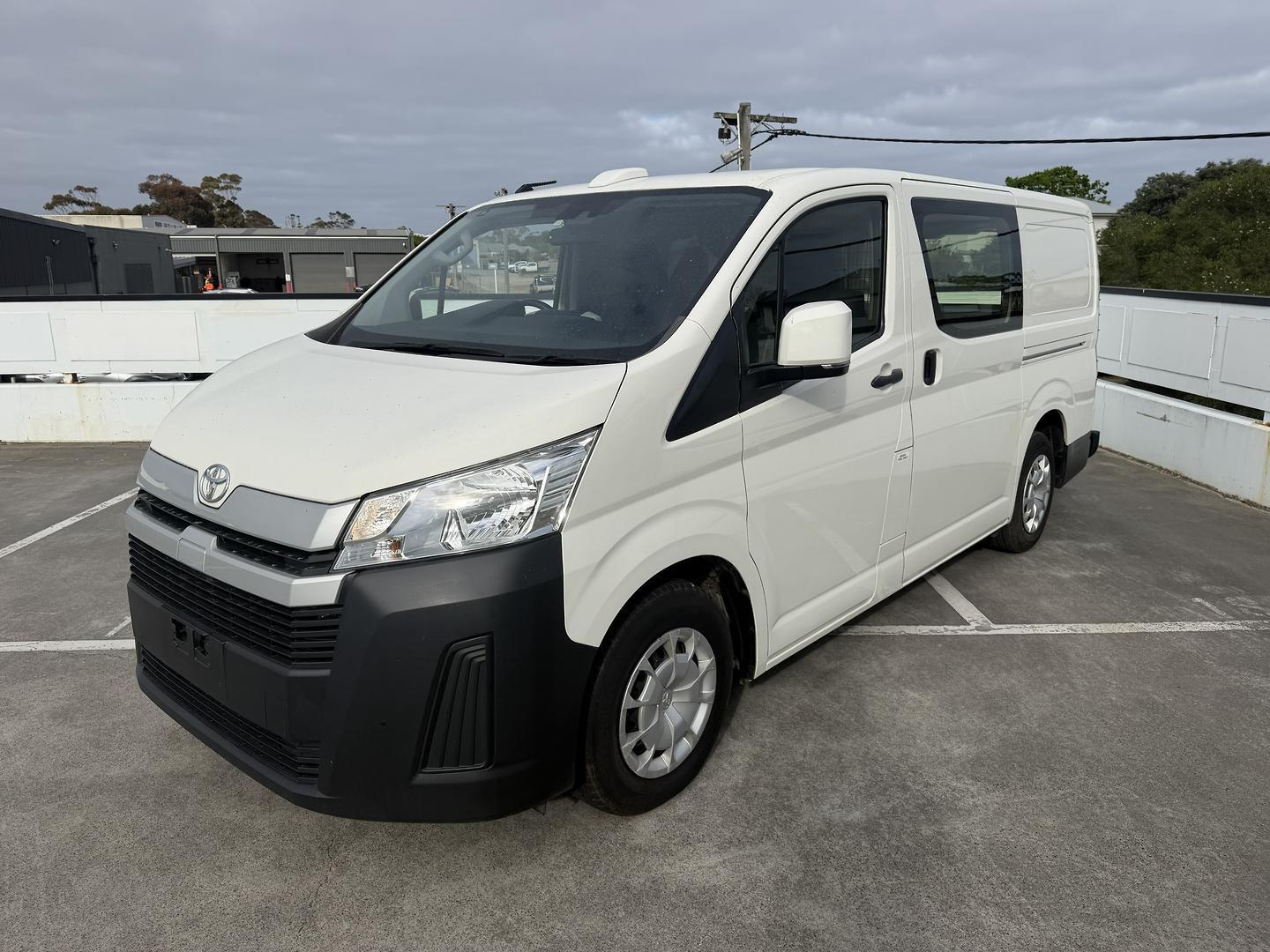 2022 Toyota Hiace LWB in White