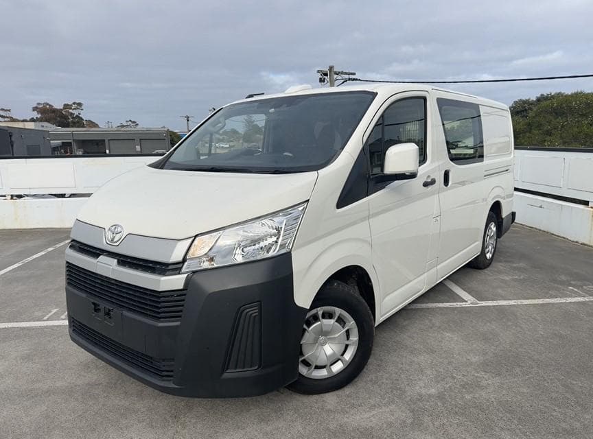 2022 Toyota Hiace LWB in White