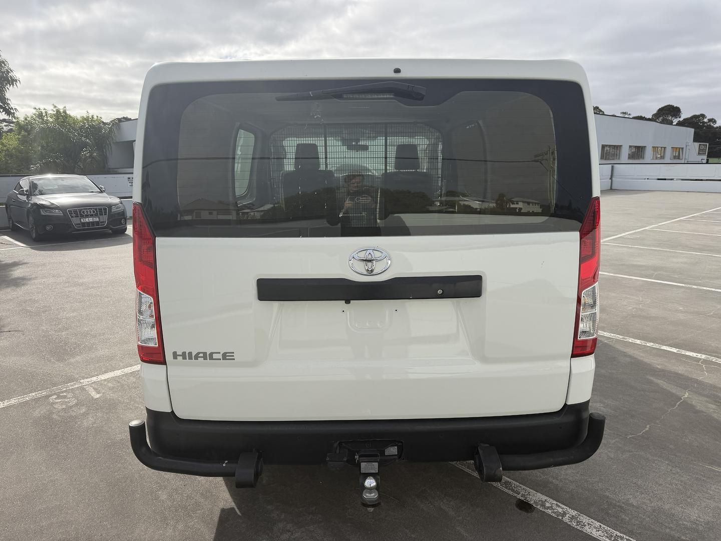 2022 Toyota Hiace LWB in White