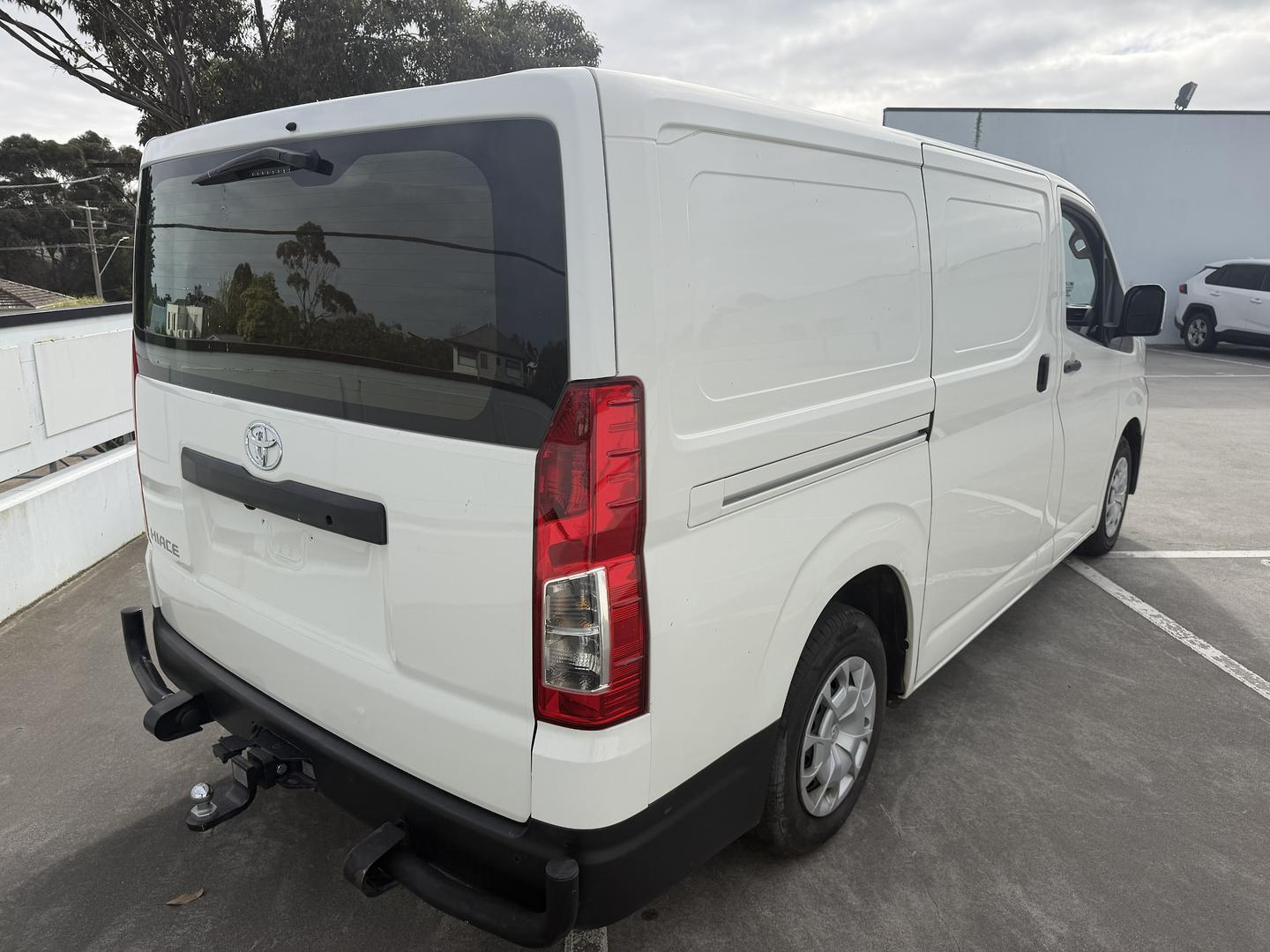 2022 Toyota Hiace LWB in White