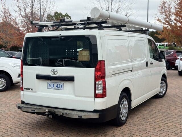 2019 Toyota Hiace LWB in White