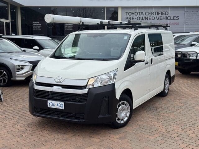 2019 Toyota Hiace LWB in White