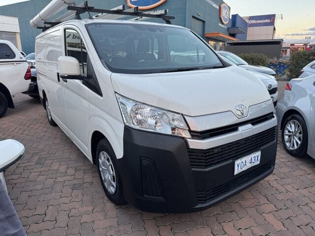 2019 Toyota Hiace LWB in White