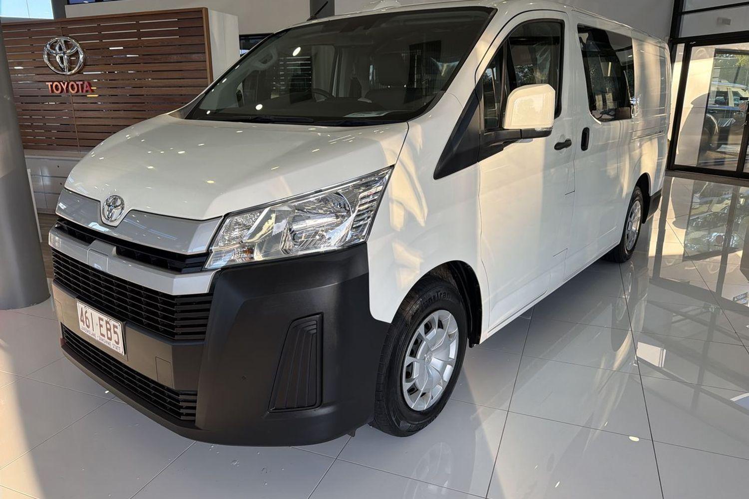 2022 Toyota Hiace LWB in White