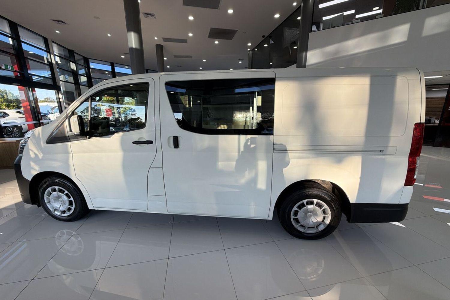 2022 Toyota Hiace LWB in White