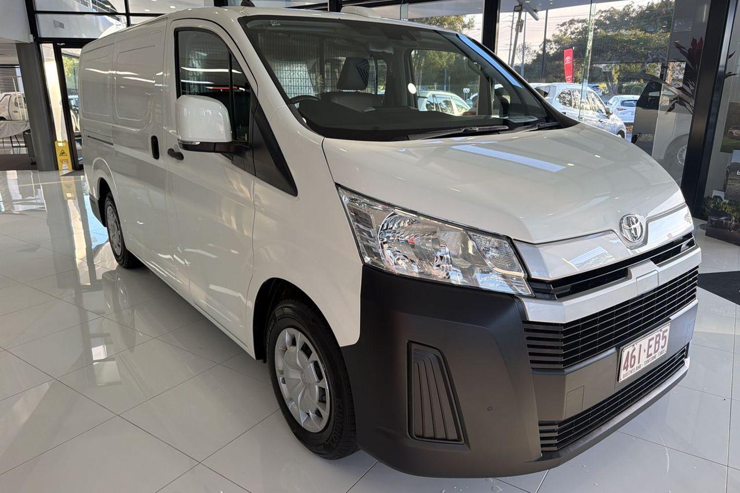 2022 Toyota Hiace LWB in White