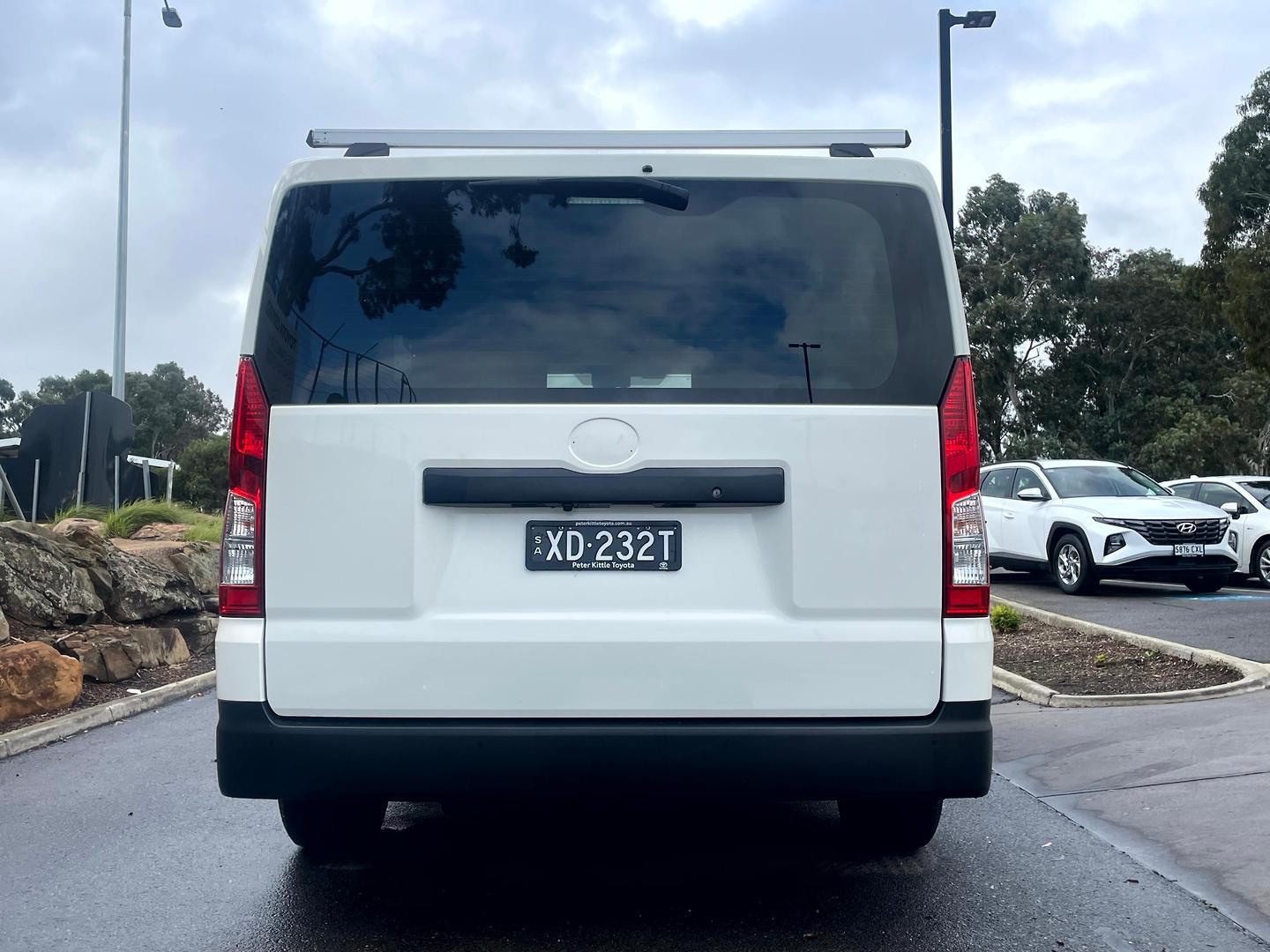 2023 Toyota Hiace LWB in White