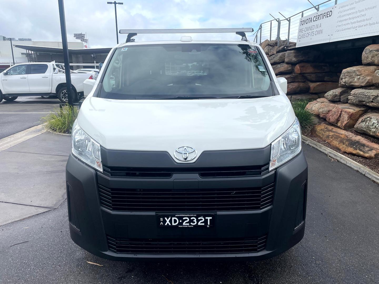 2023 Toyota Hiace LWB in White