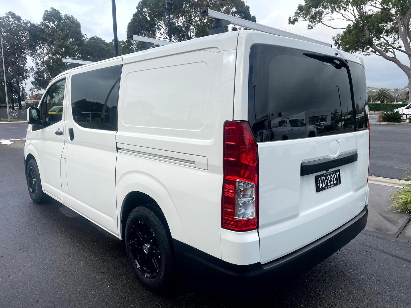 2023 Toyota Hiace LWB in White