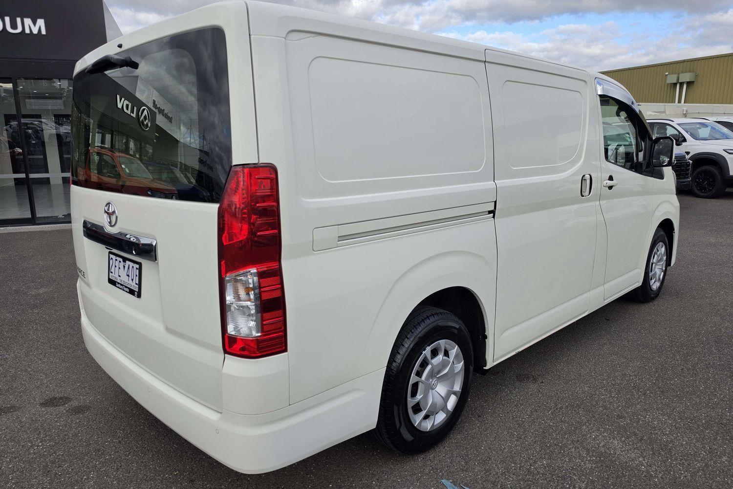 2023 Toyota Hiace LWB in White
