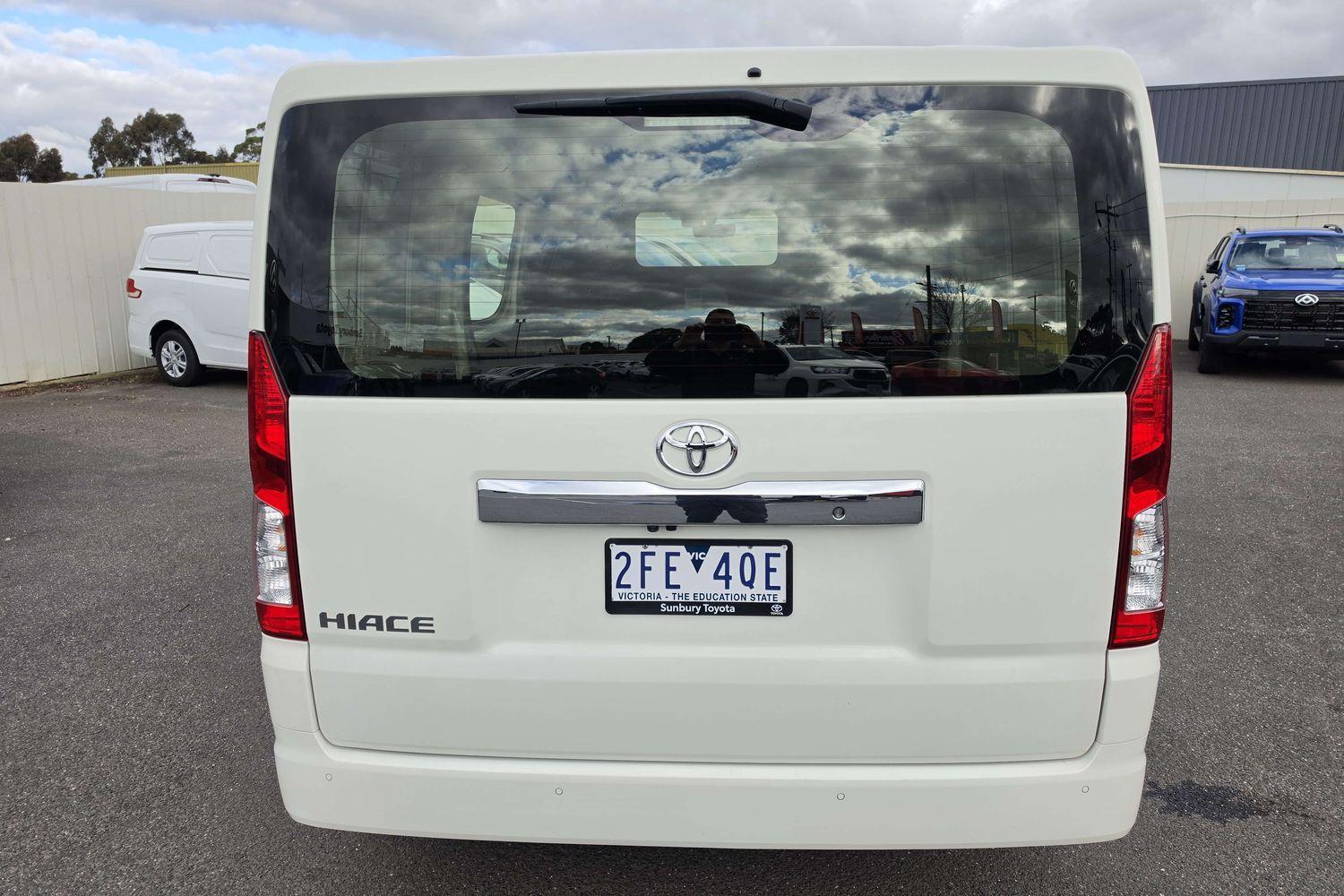 2023 Toyota Hiace LWB in White