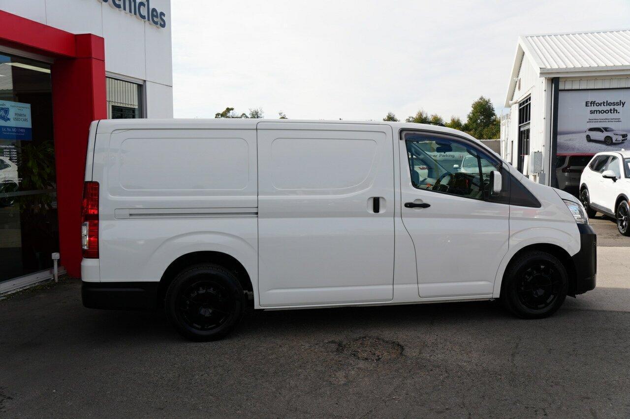 2023 Toyota Hiace LWB in White