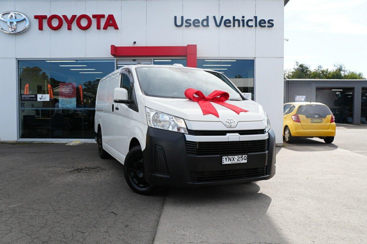 2023 Toyota Hiace LWB in White