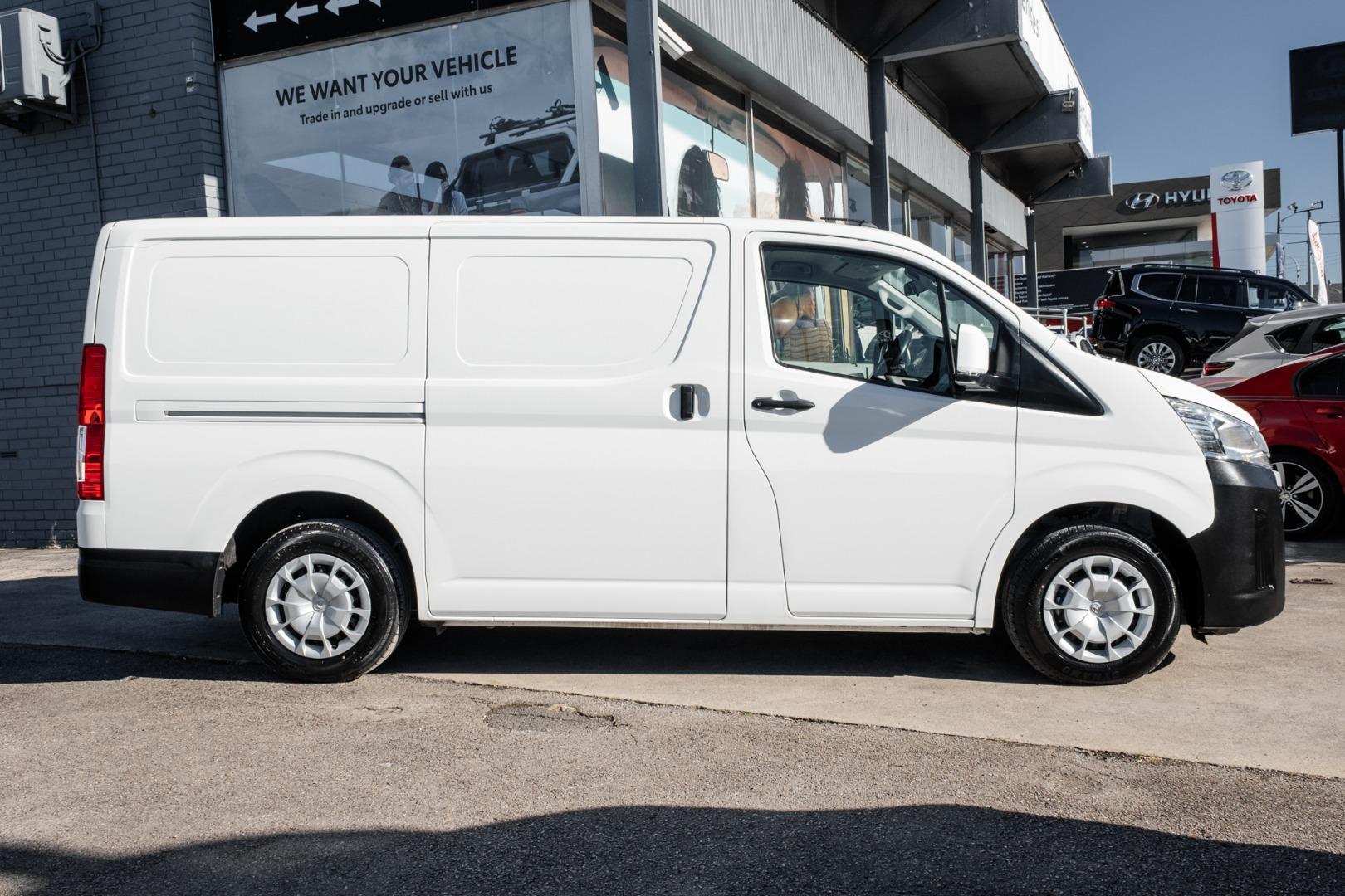 2024 Toyota Hiace LWB in White