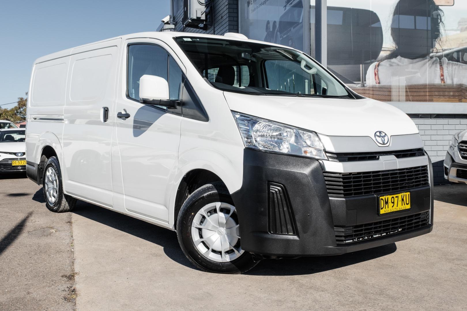 2024 Toyota Hiace LWB in White