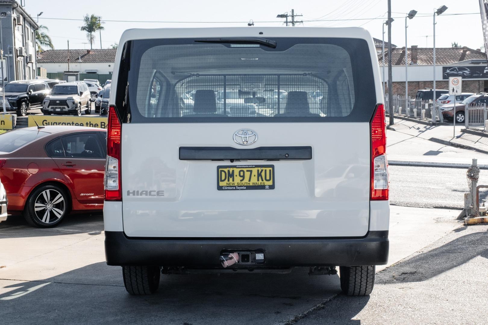 2024 Toyota Hiace LWB in White
