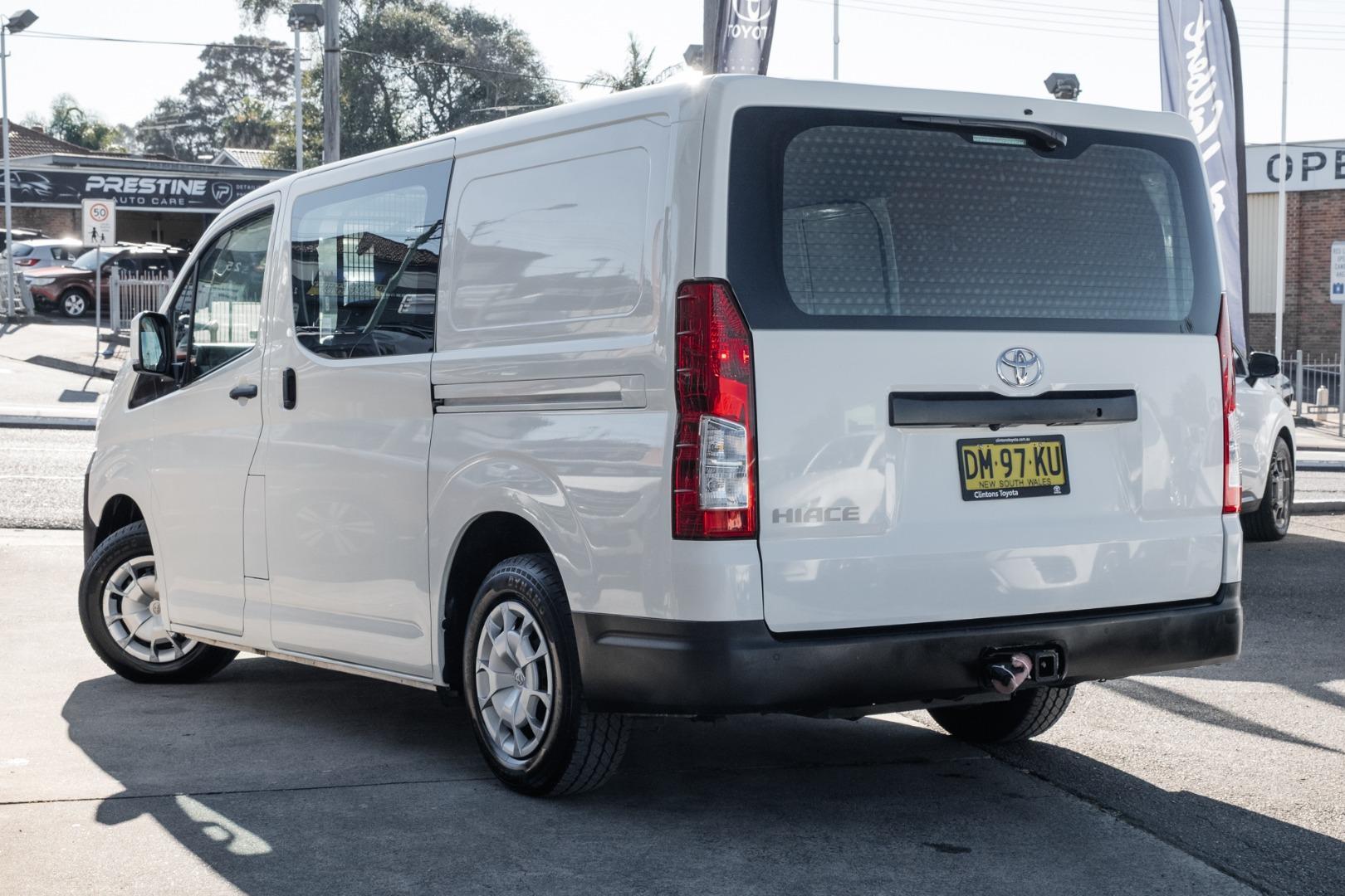 2024 Toyota Hiace LWB in White