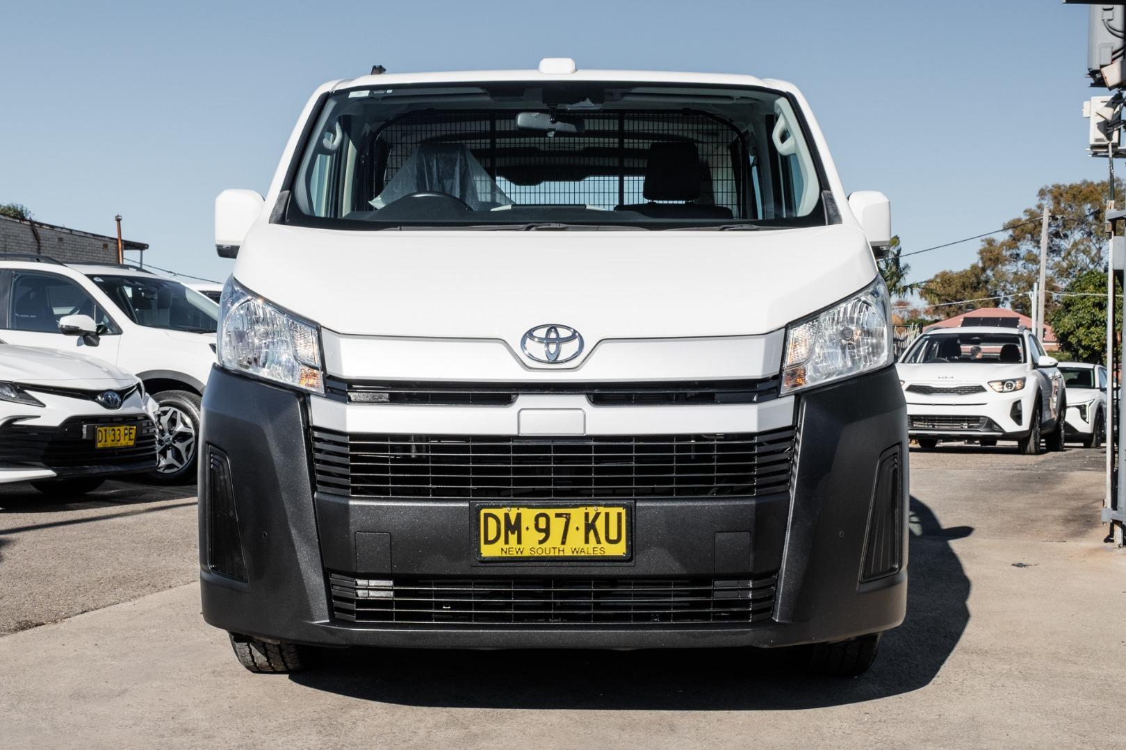2024 Toyota Hiace LWB in White