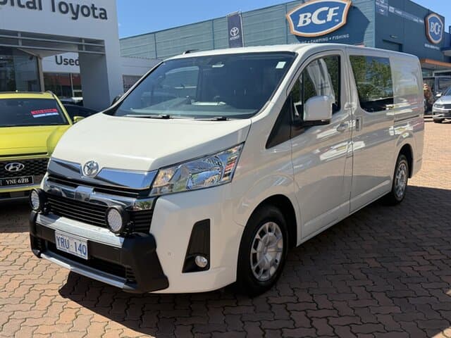 2019 Toyota Hiace LWB in White