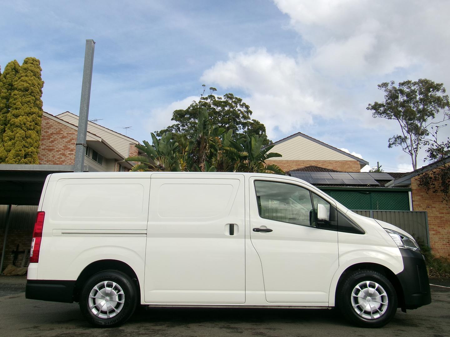 2020 Toyota Hiace LWB in White