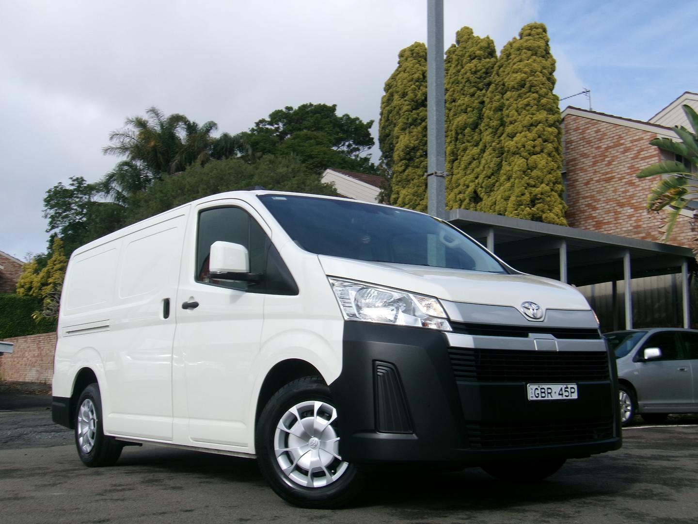 2020 Toyota Hiace LWB in White