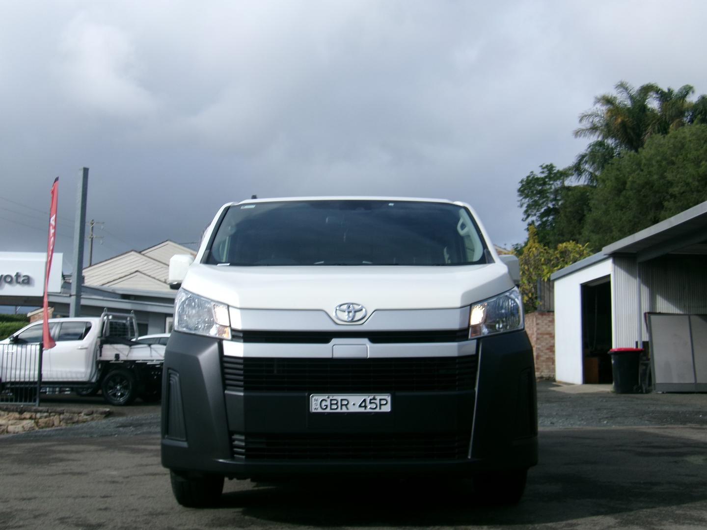 2020 Toyota Hiace LWB in White