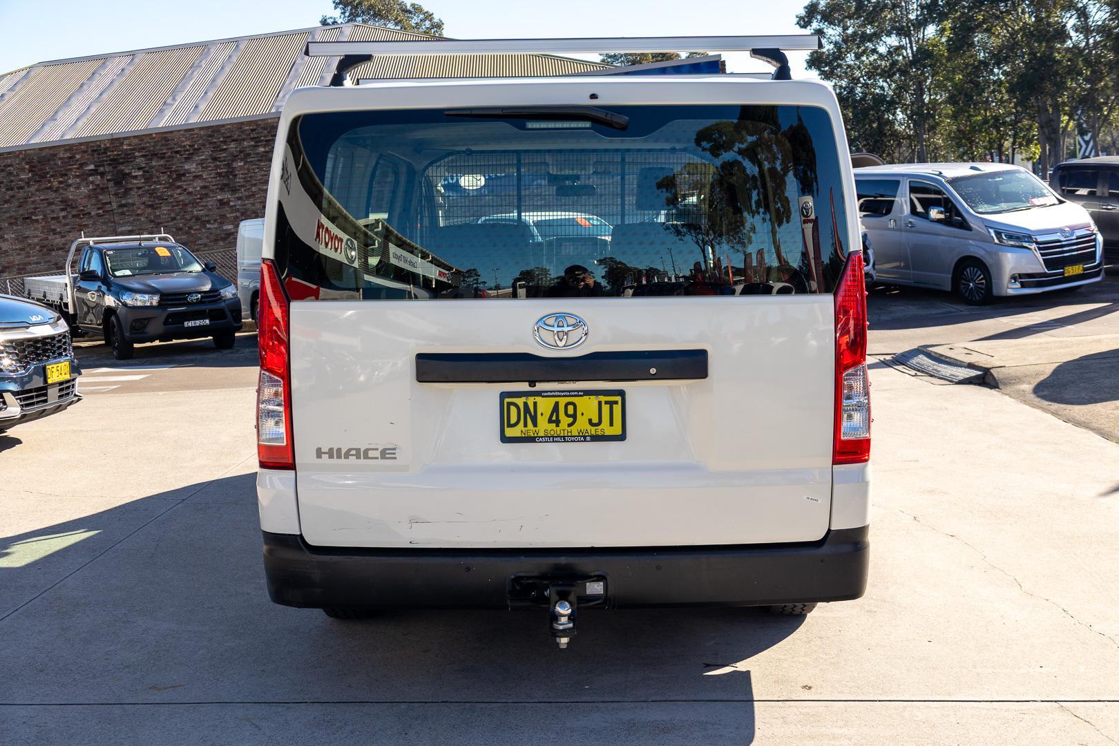 2020 Toyota Hiace LWB in White