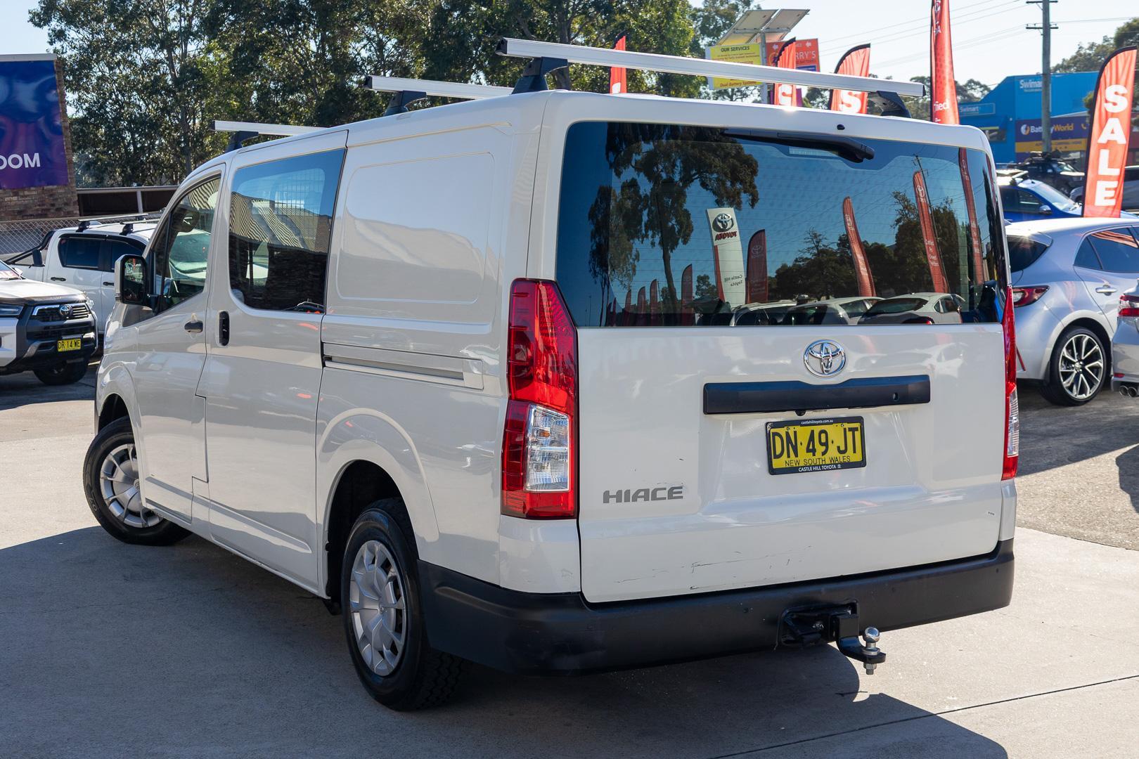 2020 Toyota Hiace LWB in White