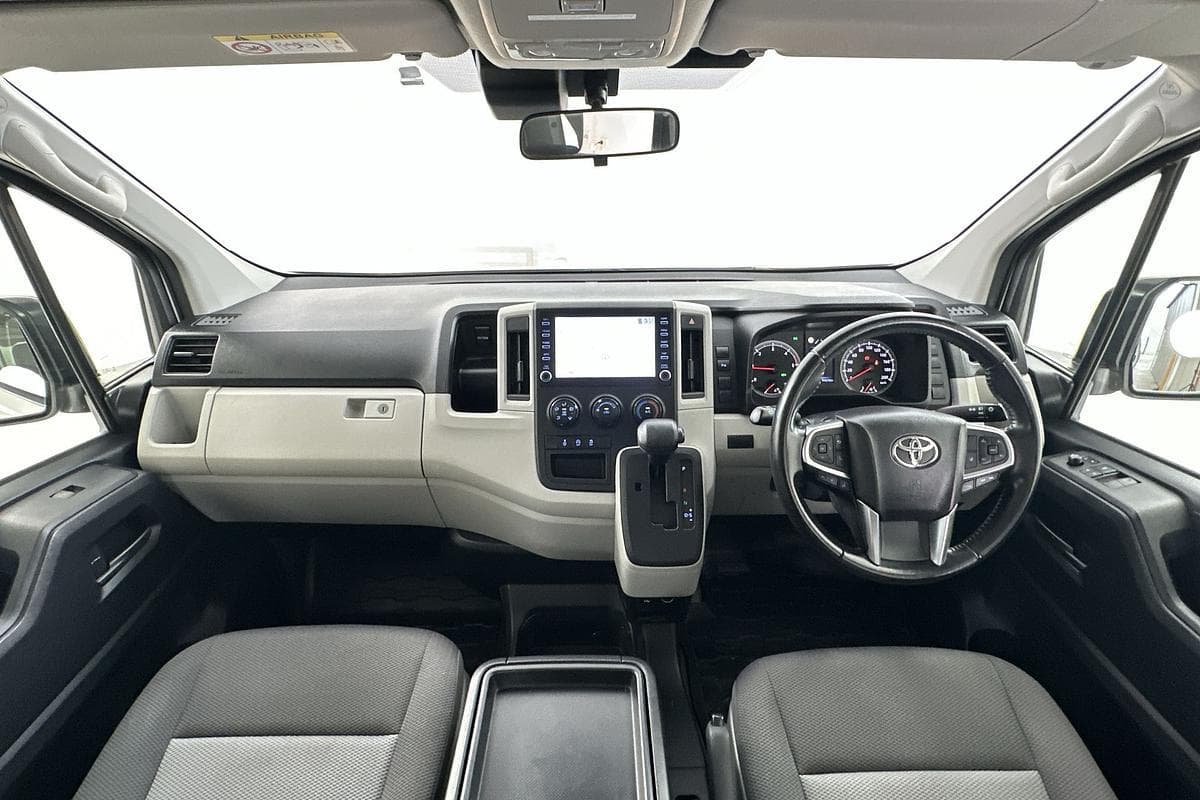 2021 Toyota Hiace LWB in White