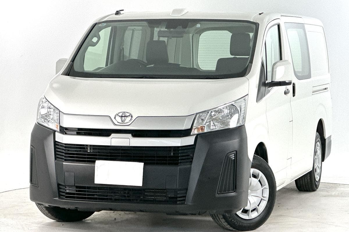 2021 Toyota Hiace LWB in White