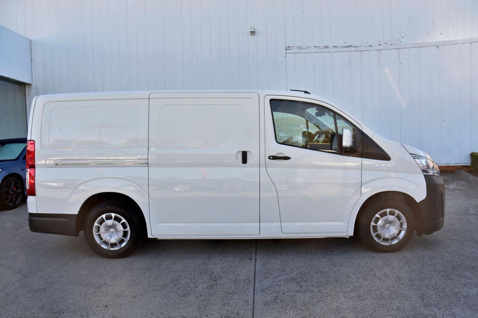 2021 Toyota Hiace LWB in White