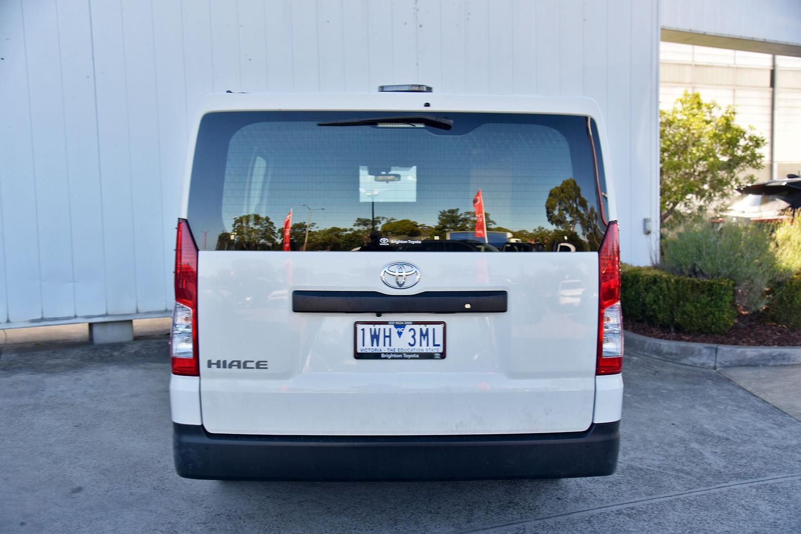 2021 Toyota Hiace LWB in White