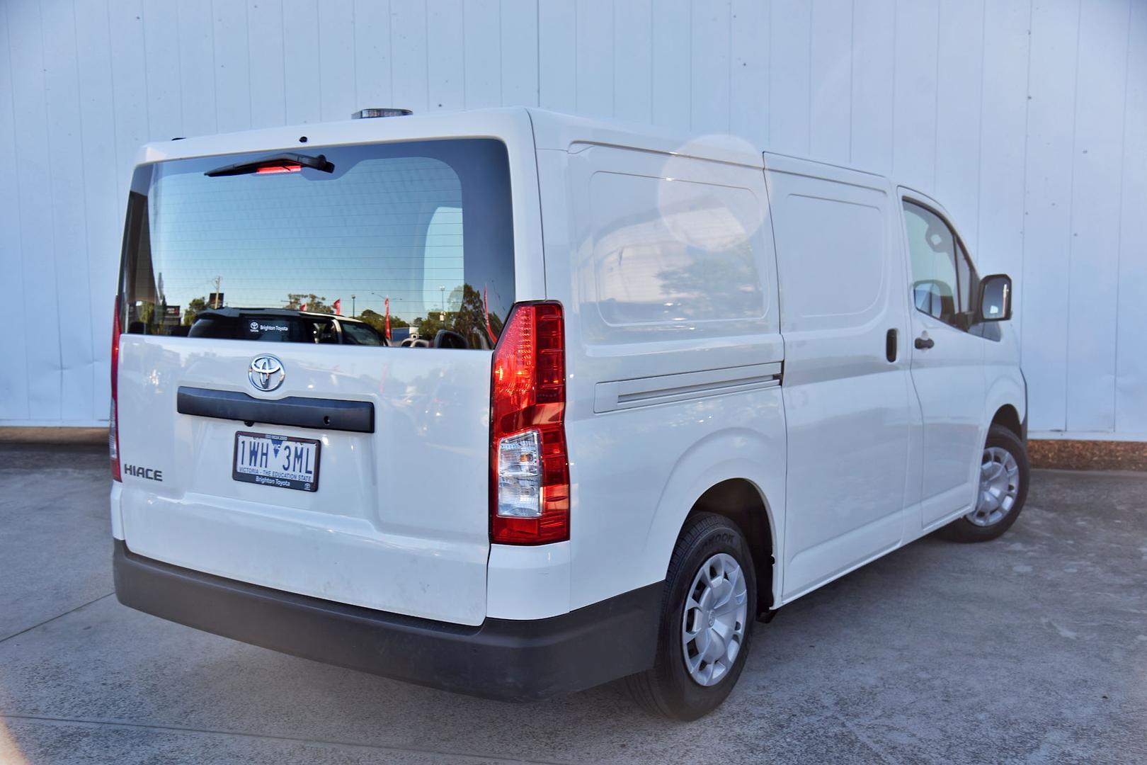 2021 Toyota Hiace LWB in White