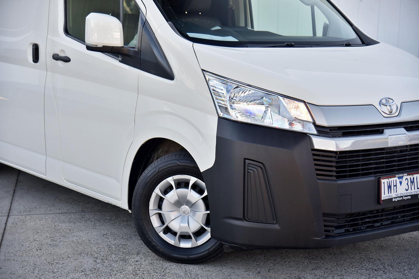 2021 Toyota Hiace LWB in White