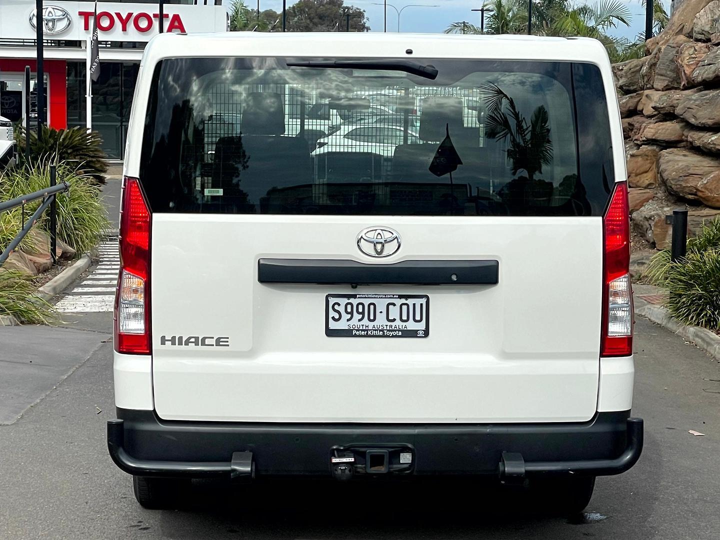 2021 Toyota Hiace LWB in White