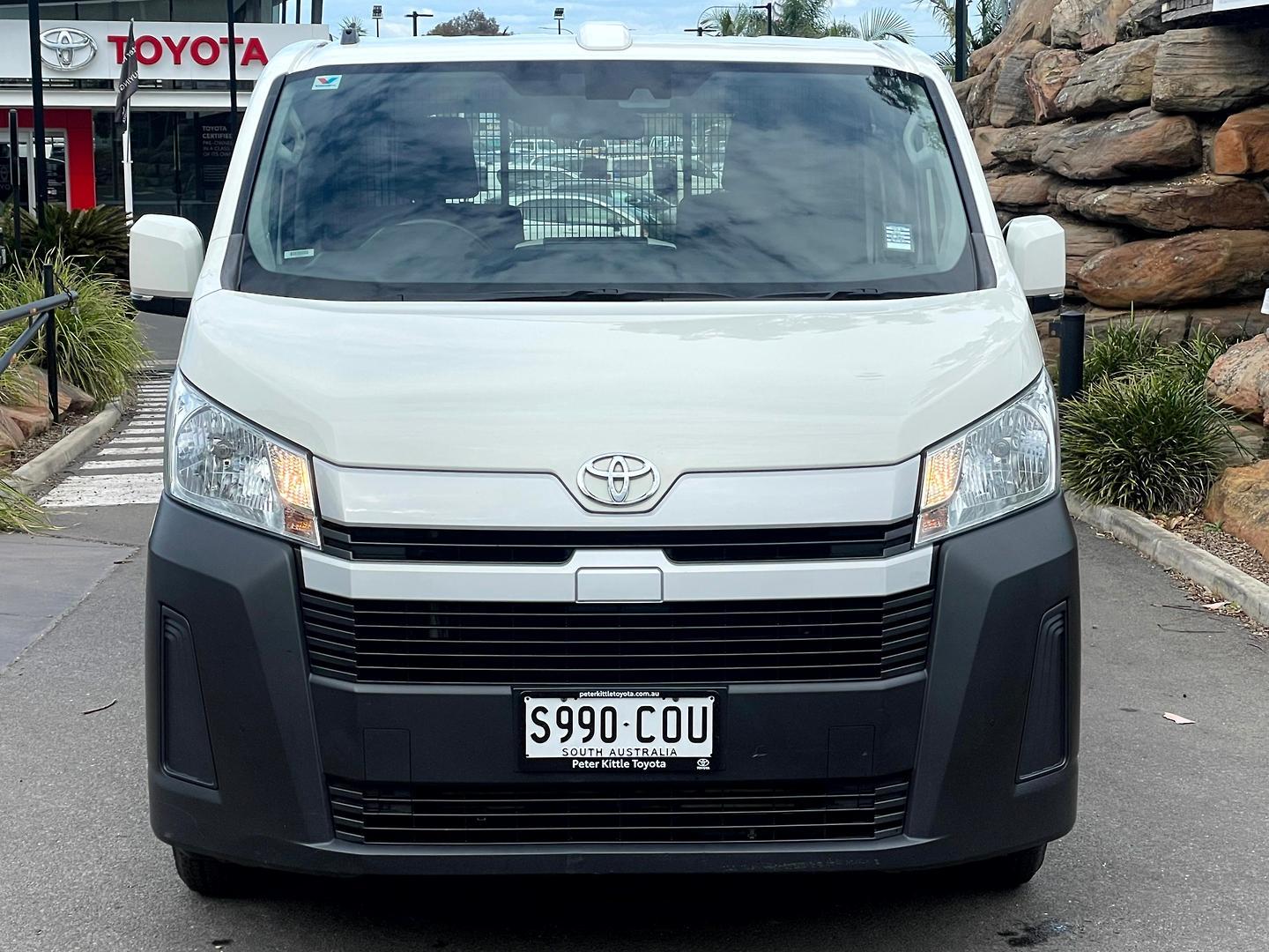 2021 Toyota Hiace LWB in White
